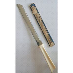 Vintage QUIKUT Knife Dual Edge Carve Serve Frozen Food Saw Fremont, OH 🇺🇸 9"